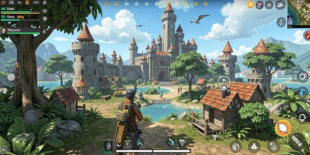 Gameplay mendalam di dunia terbuka 8G8G.