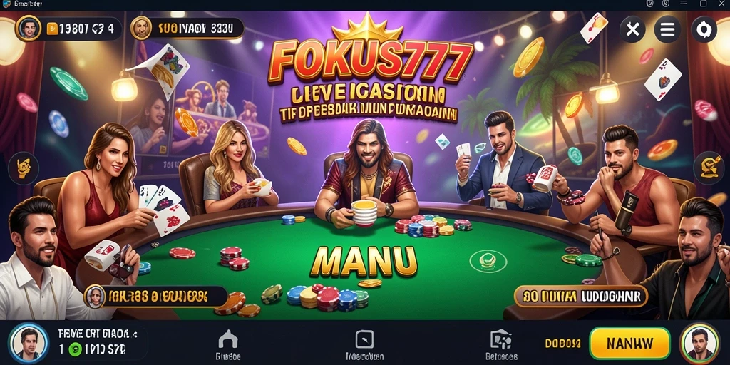 Tampilan gameplay FOKUS777 yang menegangkan dan interaktif.