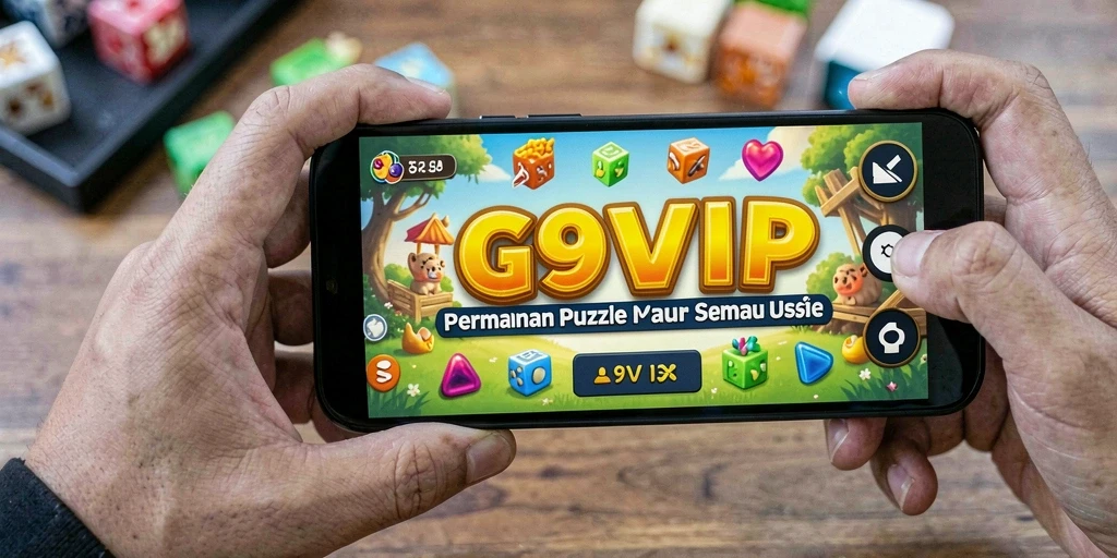 Tampilan gameplay seru dan tantangan Puzzle di G9VIP.