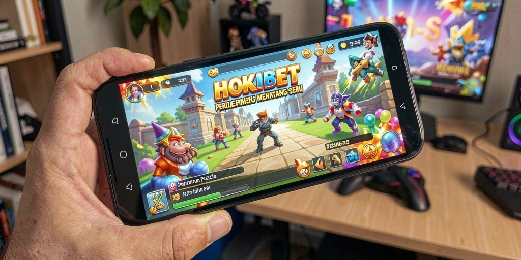 Tampilan gameplay HOKIBET yang seru dan menantang.