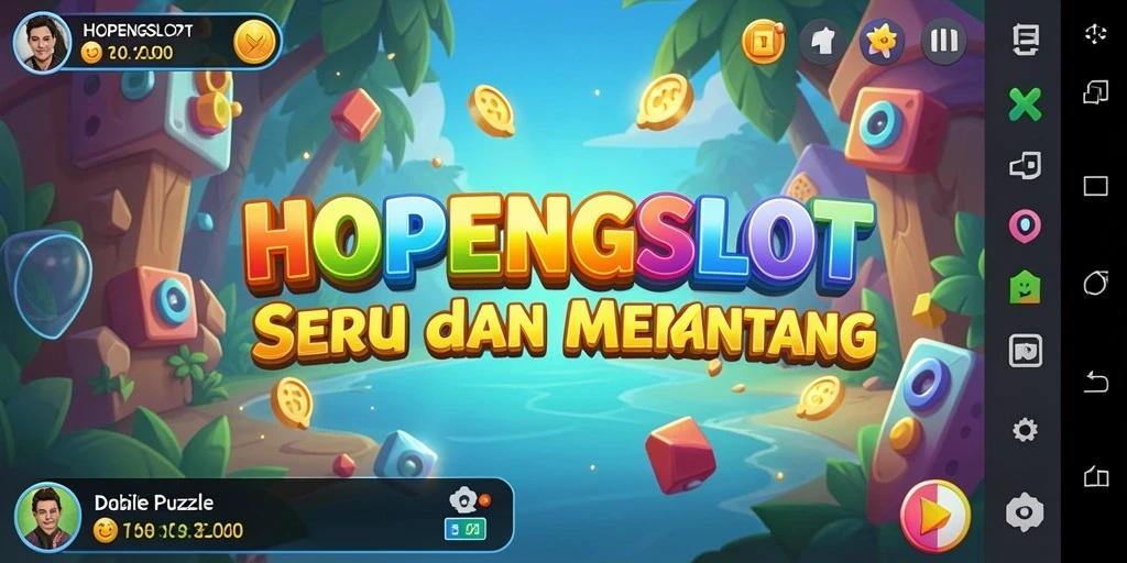 Tampilan gameplay HOPENGSLOT yang menarik dan penuh warna.