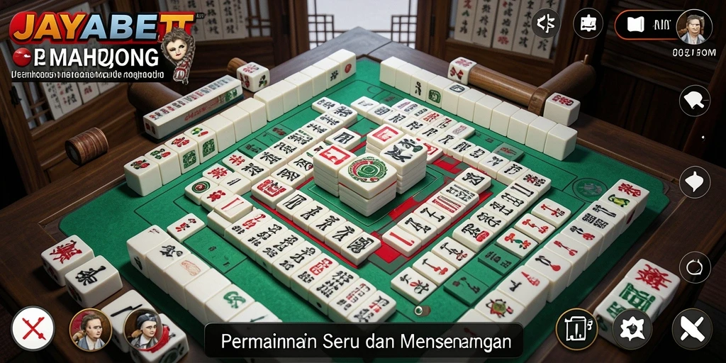 Gameplay seru dari JAYABET Mahjong dengan grafis menarik.