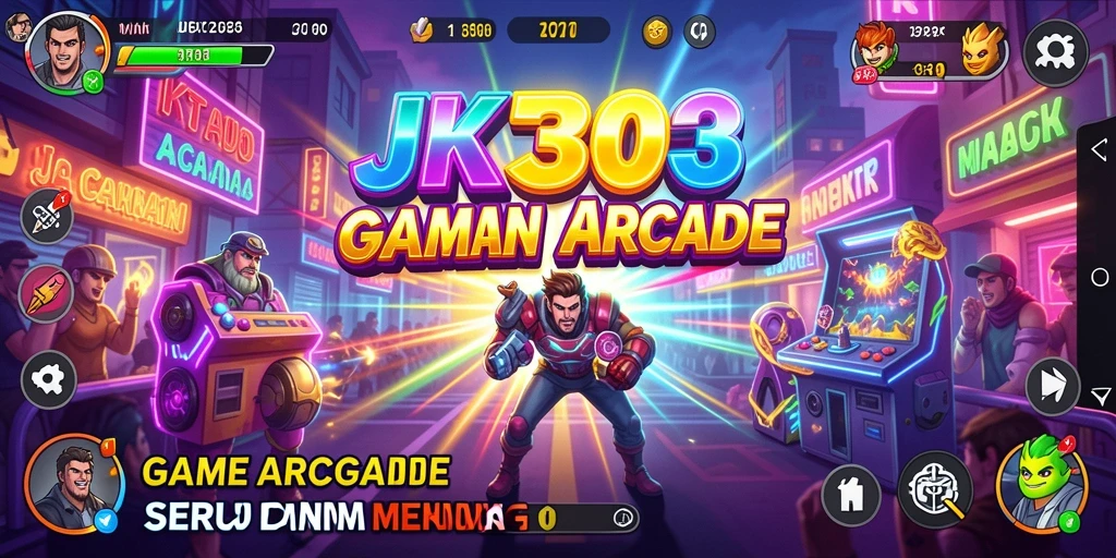 Screenshot menampilkan gameplay seru JKT303 dengan aksi cepat dan grafis apik.