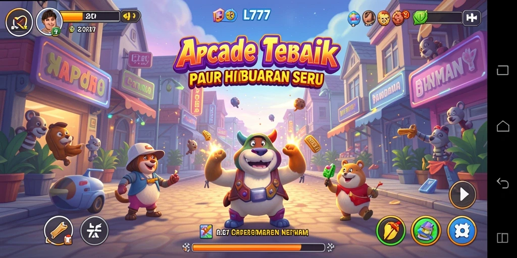 Tampilan gameplay menarik dari L777 yang penuh aksi dan tantangan.