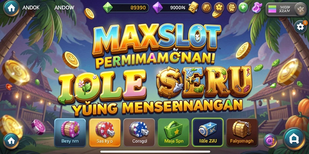 Tampilan menarik dari gameplay <strong>MAXSLOT</strong> yang menyenangkan dan penuh warna.