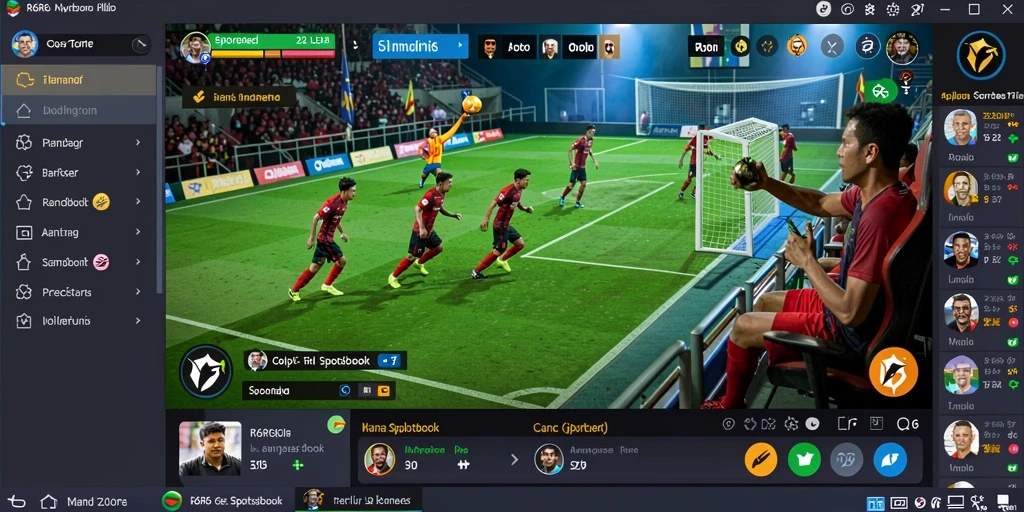 Tampilan gameplay R6R6 yang menarik dalam taruhan olahraga.