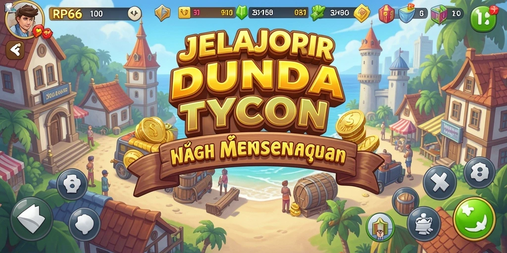 Tampilan gameplay RP66 yang menarik dengan elemen Tycoon.