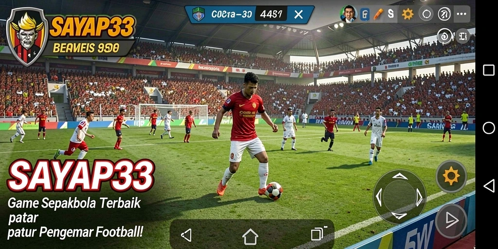 Tangkapan layar SAYAP33 menampilkan pertandingan sepakbola yang seru dan mendebarkan.