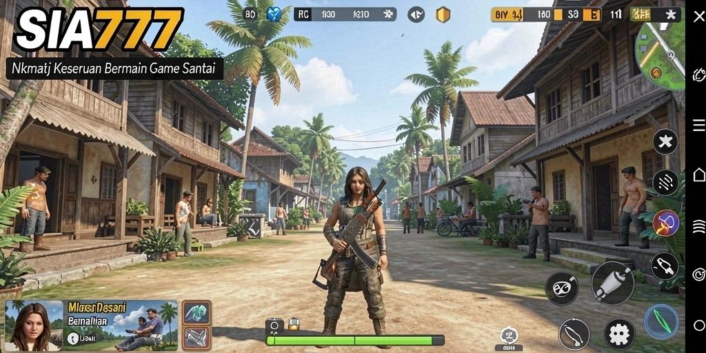 Tampilan gameplay SIA777 yang menenangkan dan menghibur.